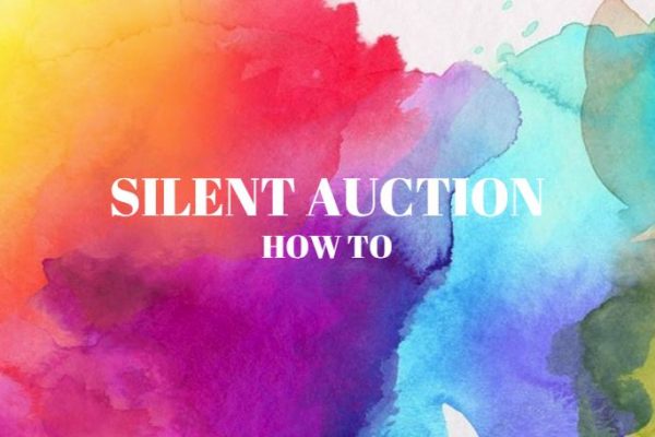 silent auction how to.